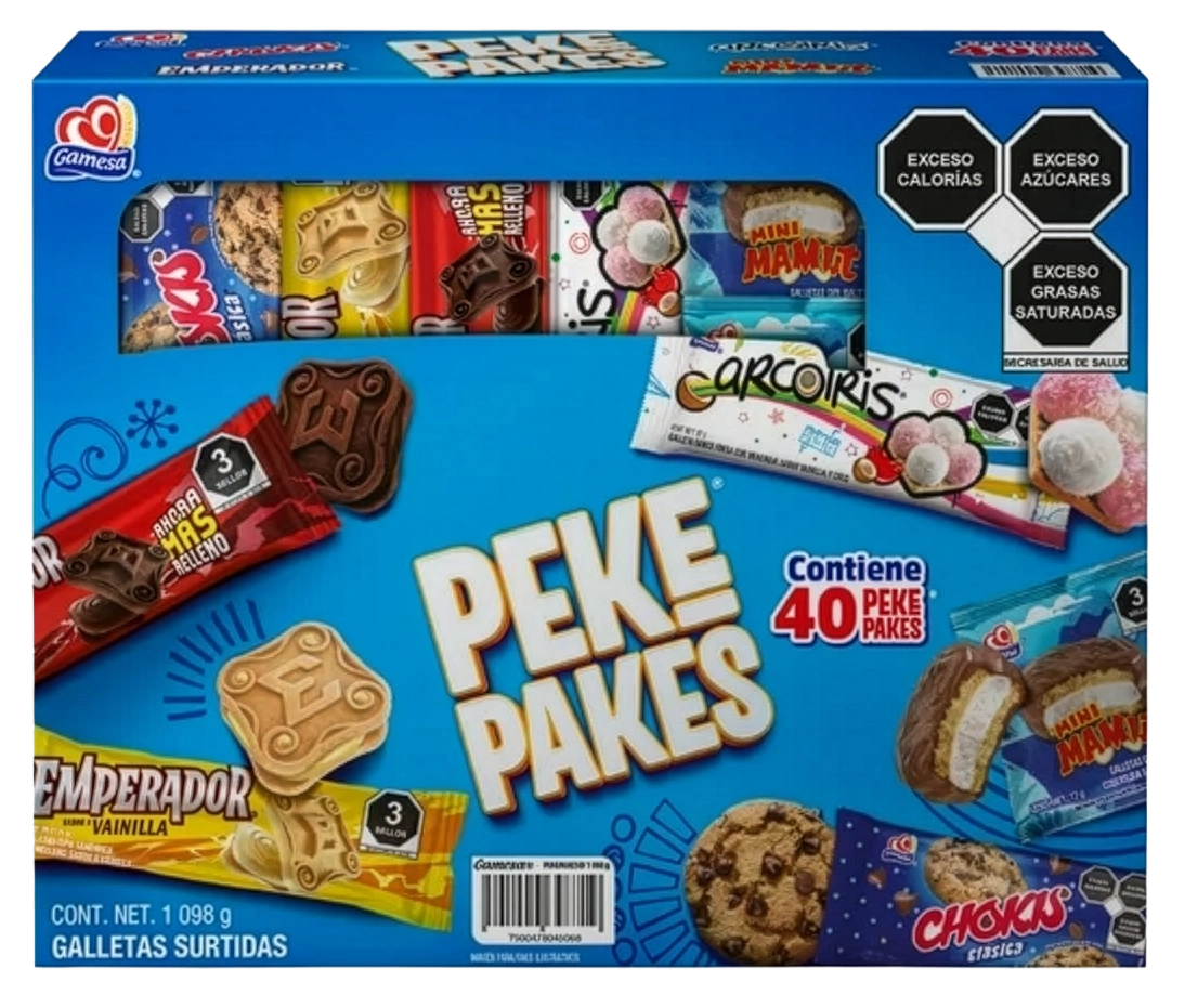Peke Pakes Gamesa
